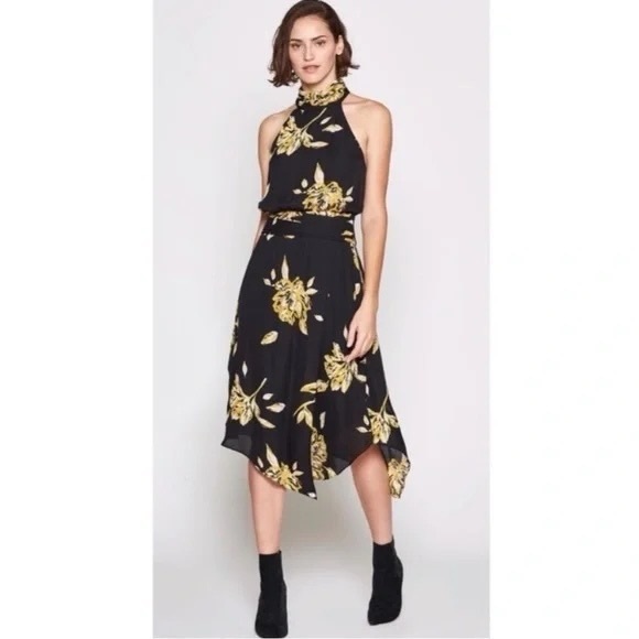 Joie Kehlani floral halter dress - Picture 1 of 10
